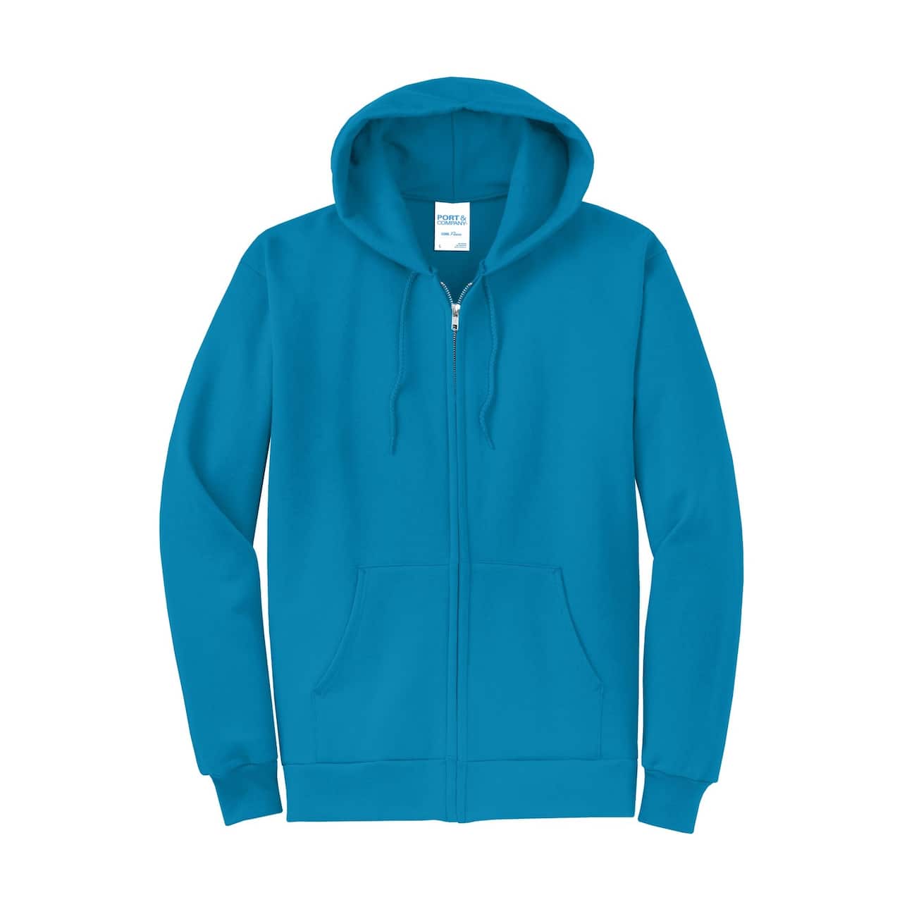 Port & Company® Core Fleece Full-Zip Hooded Sweatshirt